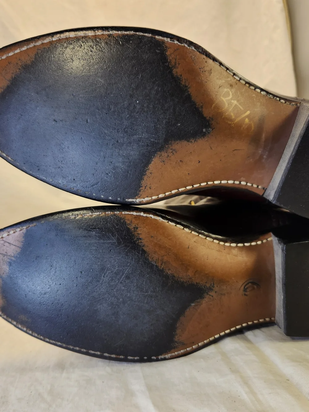 Acme VTG 1980’s Thunderbird EAGLE Inlay BLACK CHERRY Rockabilly Boots Men’s 13 D